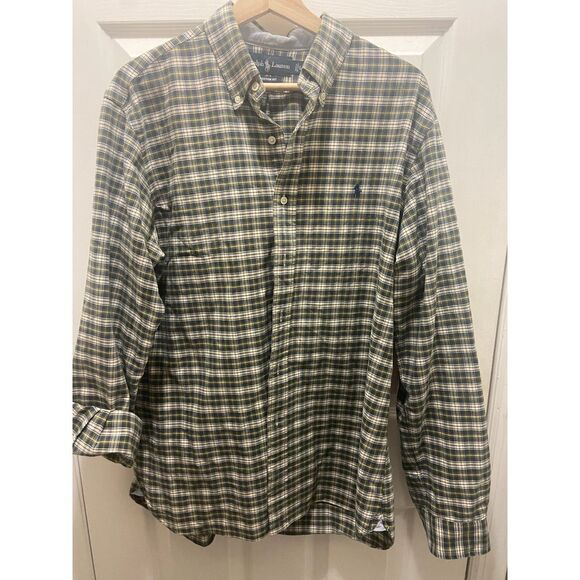Ralph Lauren Plaid Button Down, Size L - Picture 1 of 4